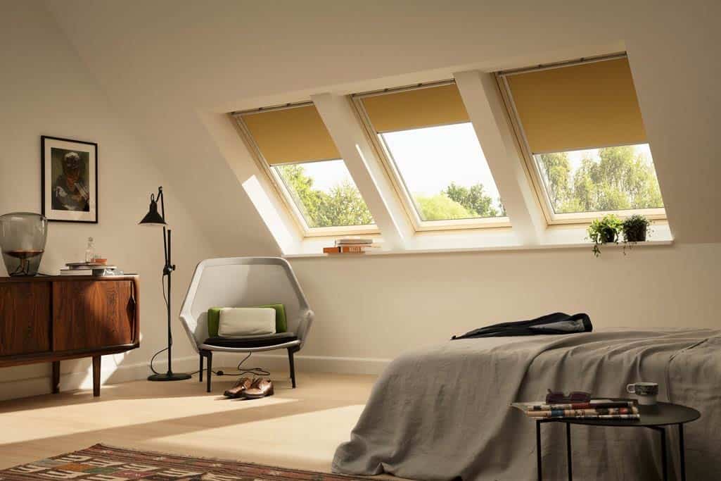 zastínění střešního okna VELUX