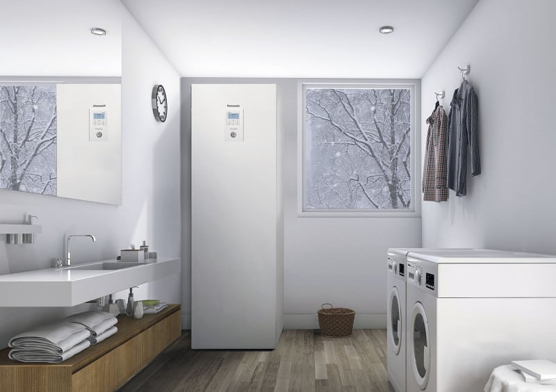 Vnitřní jednotka tepelného čerpadla typu vzduch/voda Panasonic Aquarea Generace J v provedení All-in-One