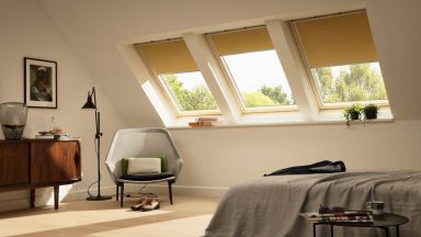 zastínění střešního okna VELUX