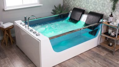 Moderní vířivá vana Curacao