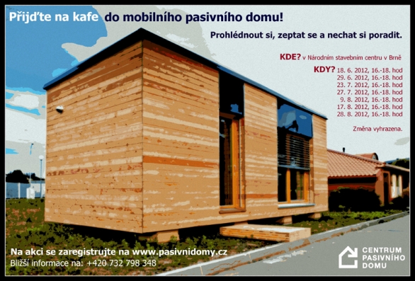 Mobilní pasivní dům za 1Kč. Přijďte se podívat! Mobilní pasivní dům za 1Kč. Přijďte se podívat!