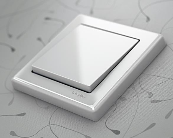 Vypínač s antibakteriálním povrchem Active je vyroben ze speciálního plastu s kladně nabitými ionty stříbra (SCHNEIDER ELECTRIC). Vypínač s antibakteriálním povrchem Active je vyroben ze speciálního plastu s kladně nabitými ionty stříbra (SCHNEIDER ELECTRIC).