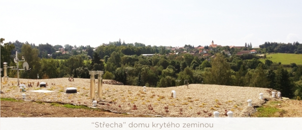Dům, který souzní s okolní krajinou a využívá jednoduchých přírodních principů, aby uspořil energie za vytápění/klimatizaci i venkovní údržbu. "Je jednoduše chytrý" - tedy s inteligentním řízením technologií uvnitř.