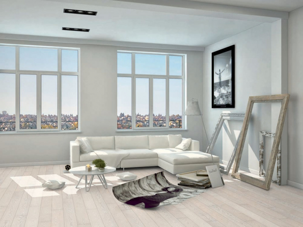 Dřevěná třívrtsvá podlaha 1FLOOR, kolekce Forte, dekor dub Forte 1 (Zdroj: KPP.cz) Dřevěná třívrtsvá podlaha 1FLOOR, kolekce Forte, dekor dub Forte 1 (Zdroj: KPP.cz)