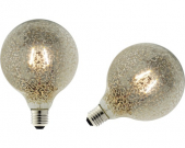 LED žárovka FLAIR Globe Vintage kouřová (zdroj: Hornbach)